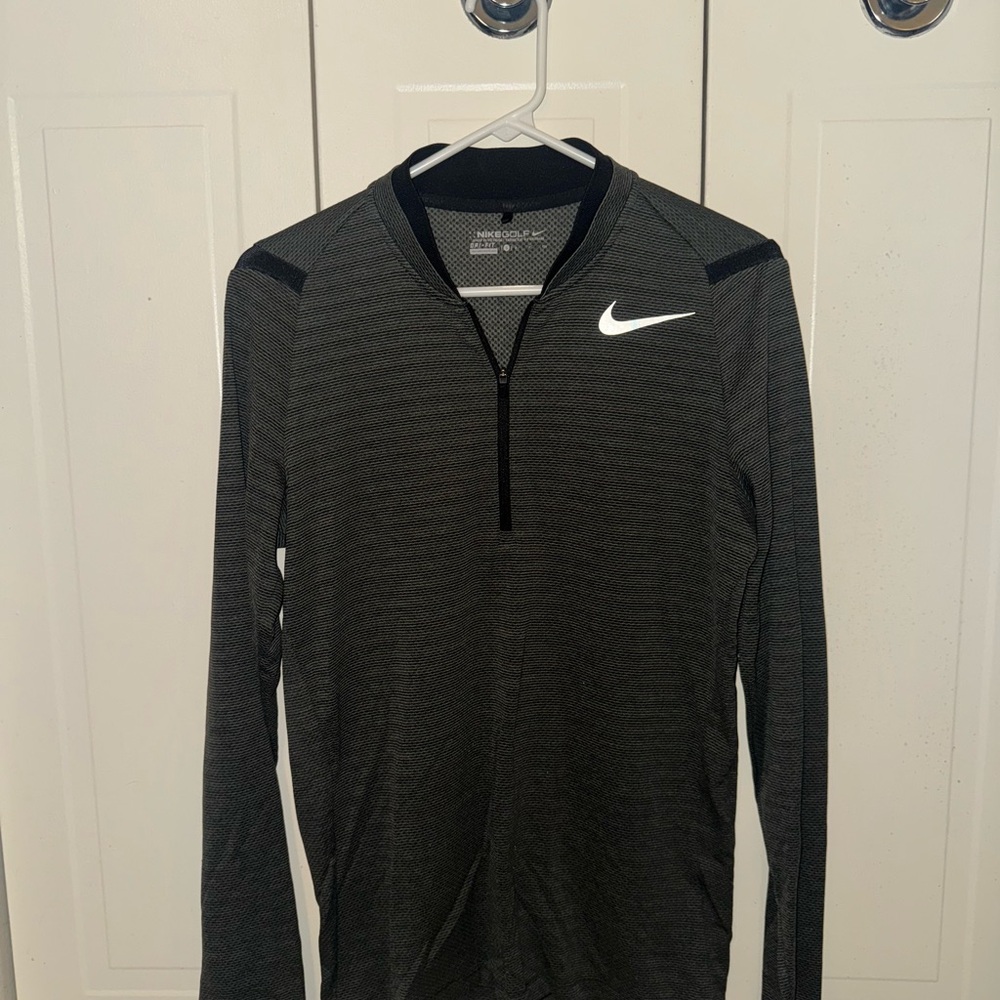 2/$20 Nike Black/Grey/Green Golf Quarter Zip